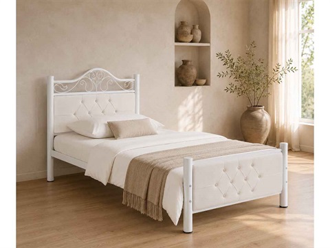 تخت یک نفره فلزی مدل سانال T151